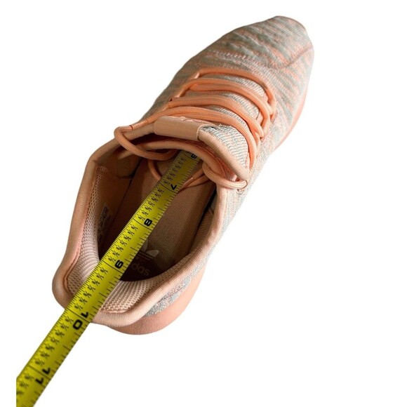 Adidas Womens Sneaker Tubular Shadow Clear Orange Knit Low Top Sz 6.5/7 ? - Picture 12 of 16